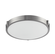 Kuzco 501112 Floyd LED Flush Mount-Brushed Nickel