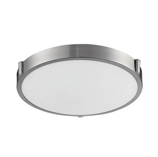 Kuzco 501112 Floyd LED Flush Mount-Brushed Nickel
