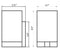 Access 50175 Archi 1-lt LED Wall/Vanity