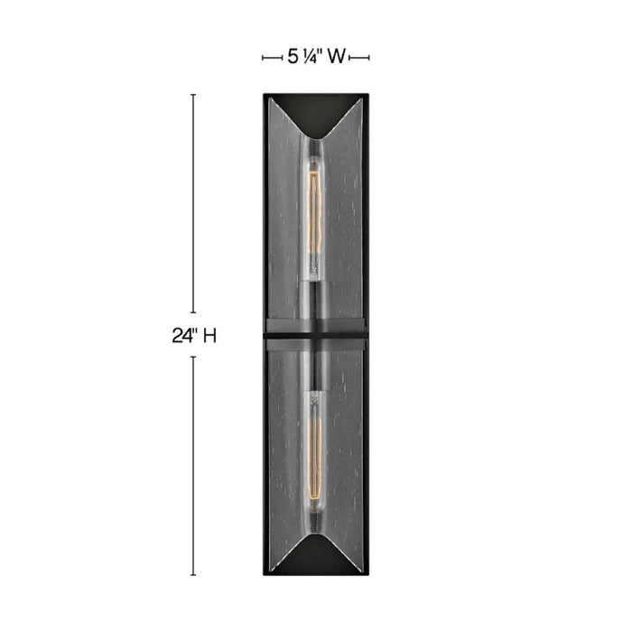 Hinkley 50712 Astoria 2-lt 24" Tall LED Vanity Light