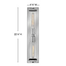Hinkley 50902 Henri 2-lt 22" LED Vanity