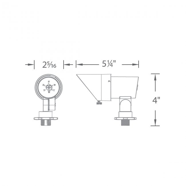 WAC 5111 12V LED Landscape Mini Accent Luminaire