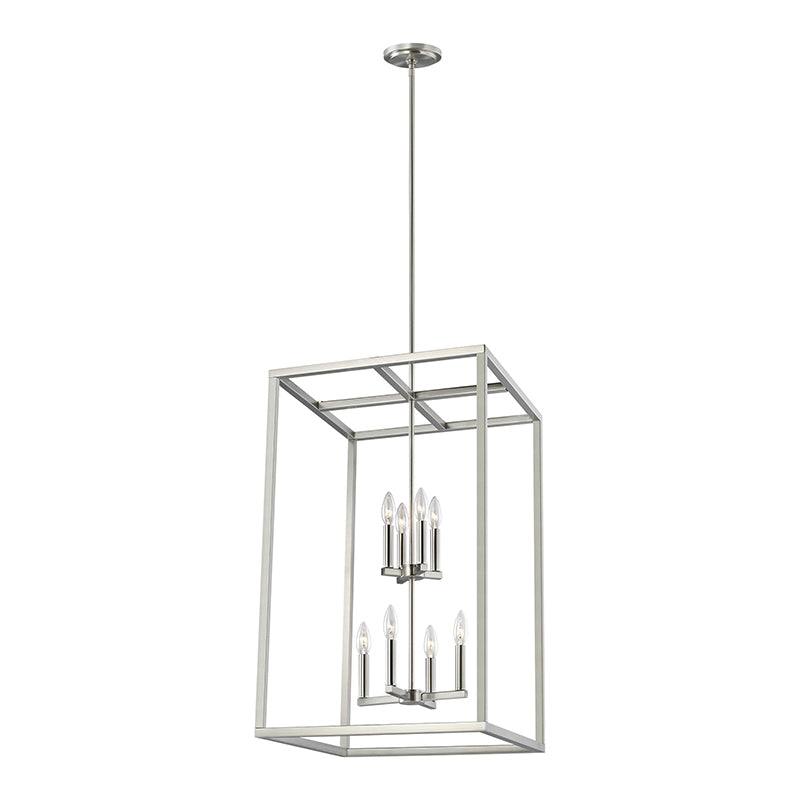 Generation 5134508EN Moffet Street 8-lt 19" LED Hall / Foyer Pendant