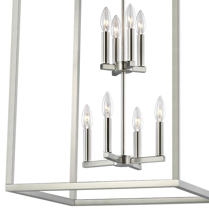 Sea Gull 5134508EN Moffet Street 8-lt 19" LED Hall / Foyer Pendant