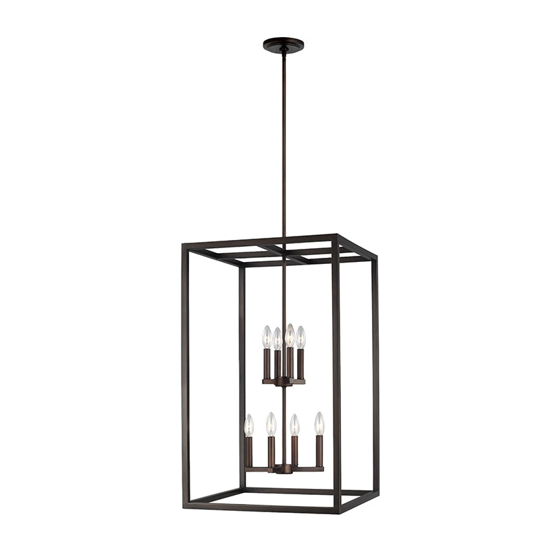 Generation 5134508EN Moffet Street 8-lt 19" LED Hall / Foyer Pendant
