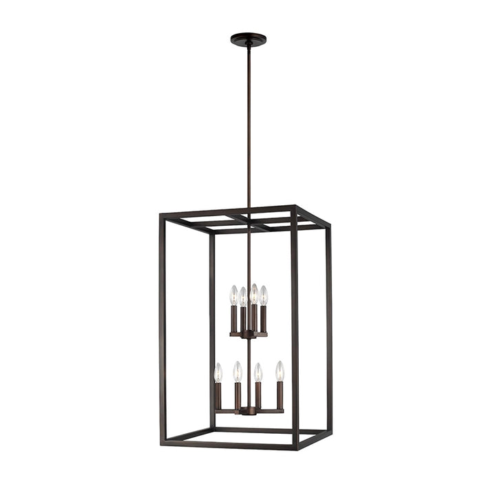 Sea Gull 5134508EN Moffet Street 8-lt 19" LED Hall / Foyer Pendant