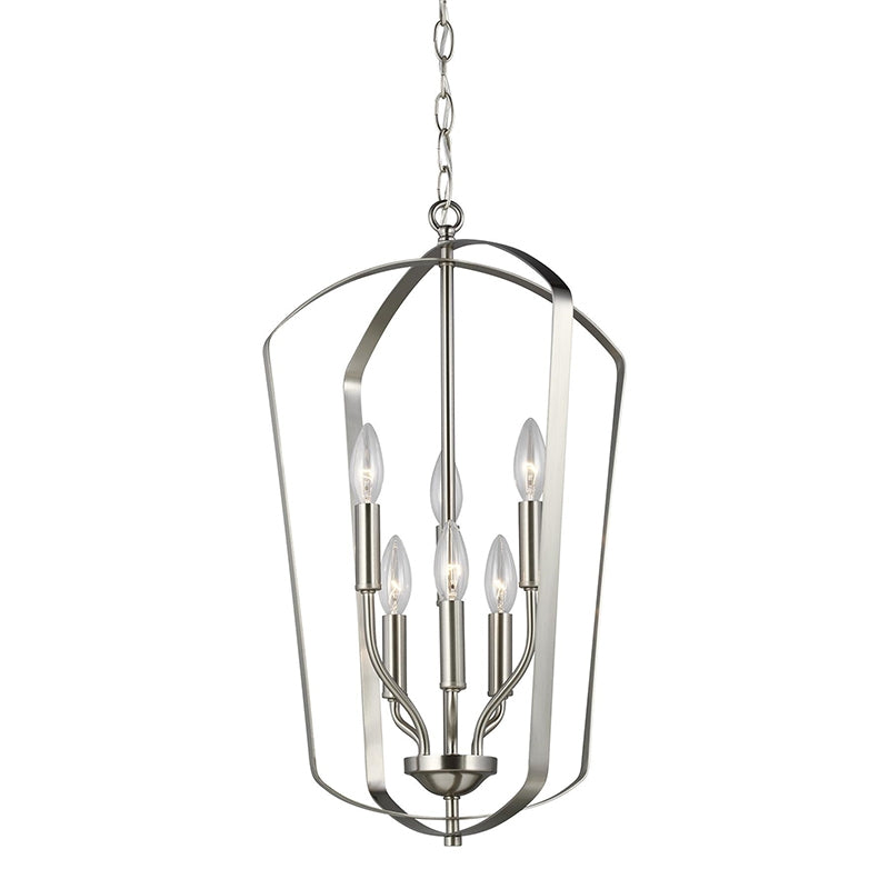 Generation 5134906 Romee 6-lt 15" Hall / Foyer Pendant