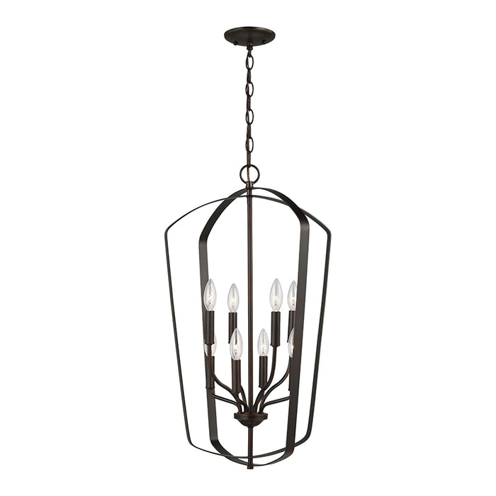 Sea Gull 5134908 Romee 8-lt 18" Hall / Foyer Pendant