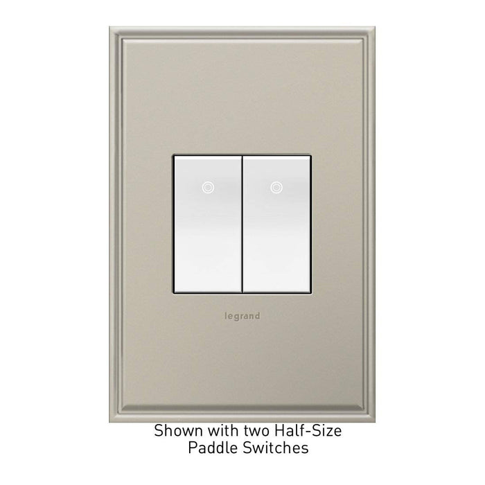 Adorne ASPD1531 Half Size Paddle Switch - 15 Amps, Single-Pole/3-Way