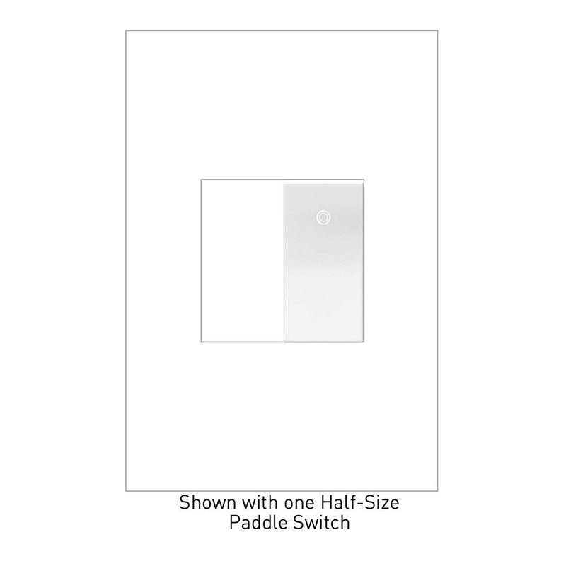 Adorne ASPD1531 Half Size Paddle Switch - 15 Amps, Single-Pole/3-Way