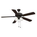 Savoy House 52-EUP-5RV First Value 52" Ceiling Fan with 3-lt LED Light Kit