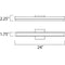 Maxim 52002 Spec 1-lt 24" LED Bath Vanity