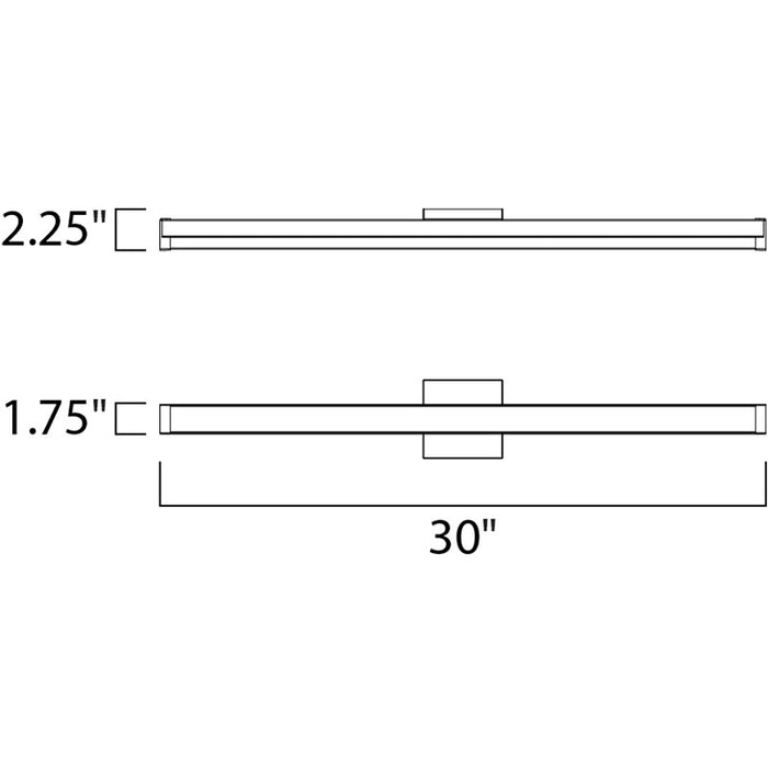 Maxim 52004 Spec 1-lt 30" LED Bath Vanity