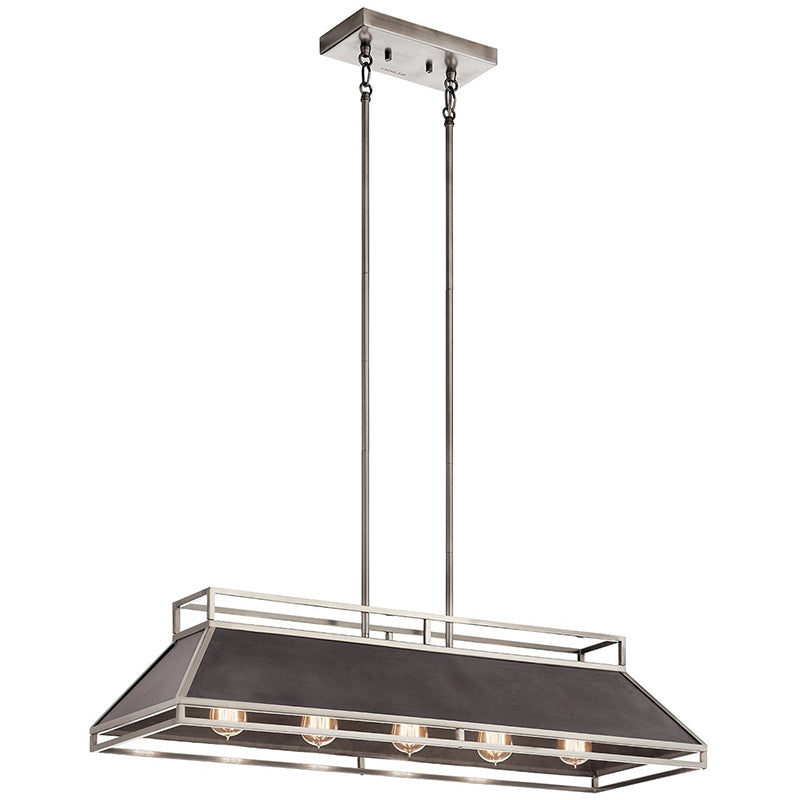 Kichler 52037 Grendel 5-lt 38" Linear Chandelier