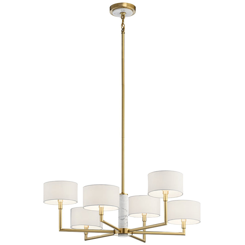 Kichler 52052 Laurent 6-lt 33" Chandelier