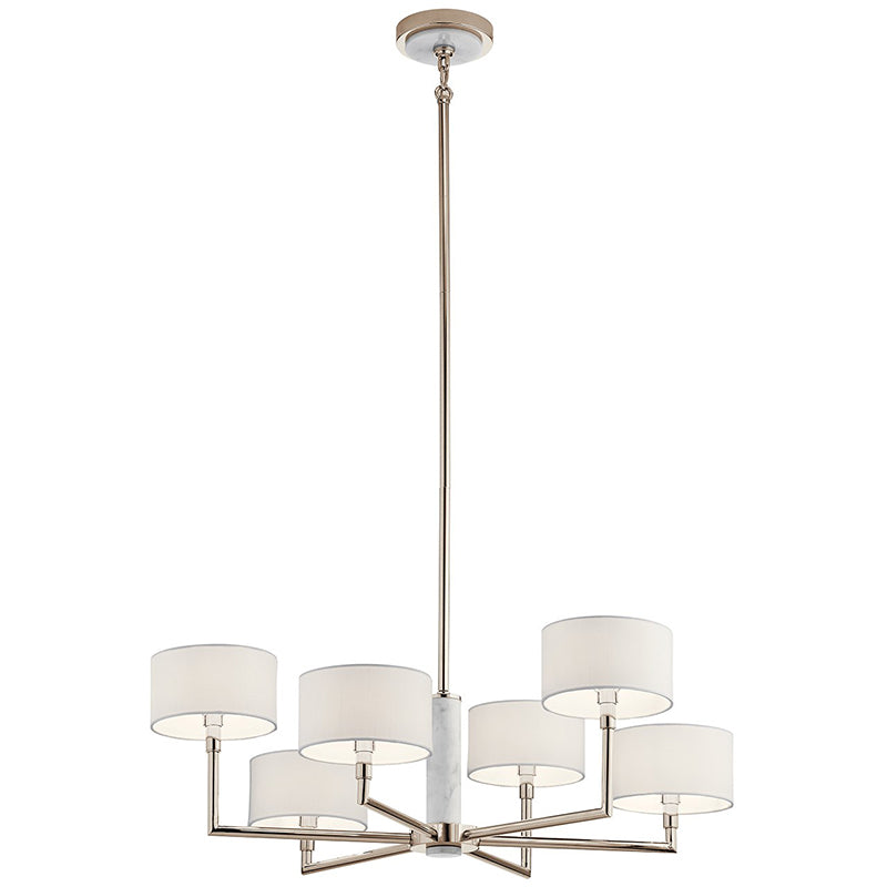 Kichler 52052 Laurent 6-lt 33" Chandelier