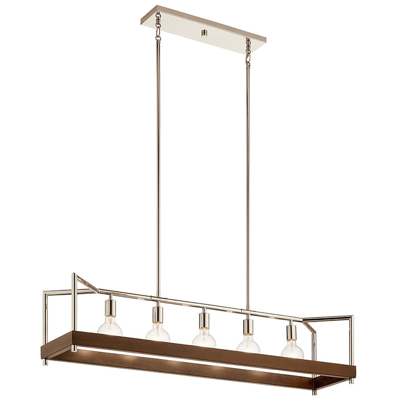 Kichler 52091 Tanis 5-lt 48" Linear Chandelier