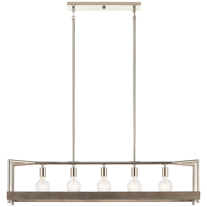 Kichler 52091 Tanis 5-lt 48" Linear Chandelier