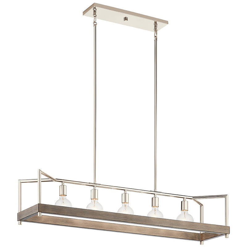 Kichler 52091 Tanis 5-lt 48" Linear Chandelier