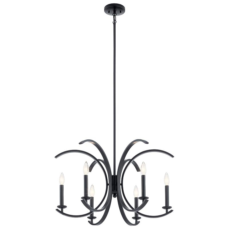 Kichler 52116 Cassadee 6-lt 26" Chandelier