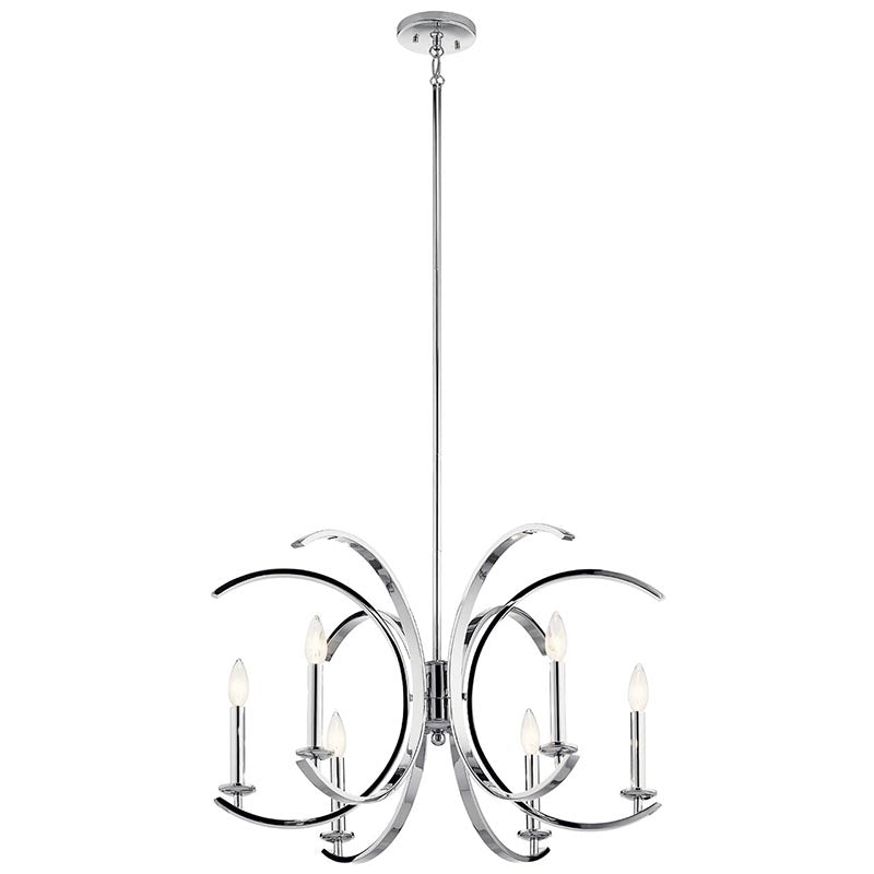 Kichler 52116 Cassadee 6-lt 26" Chandelier