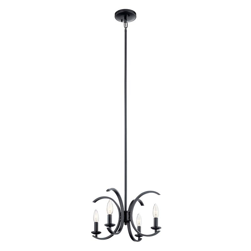 Kichler 52119 Cassadee 4-lt 16" Convertible Pendant/Semi Flush