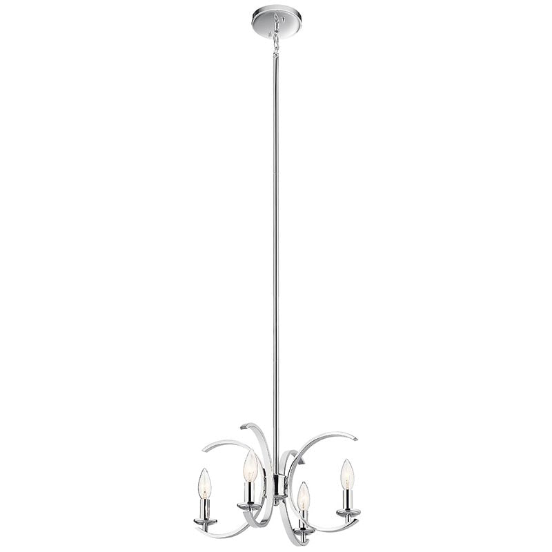 Kichler 52119 Cassadee 4-lt 16" Convertible Pendant/Semi Flush