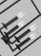 5215004 Perryton 4-lt Small Hall / Foyer Pendant