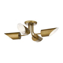 Kichler 52164 Trentino 4-lt 28" Semi Flush