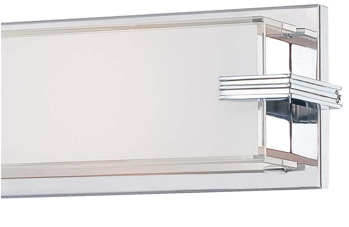 P5216 Cubism 1-lt LED Bath