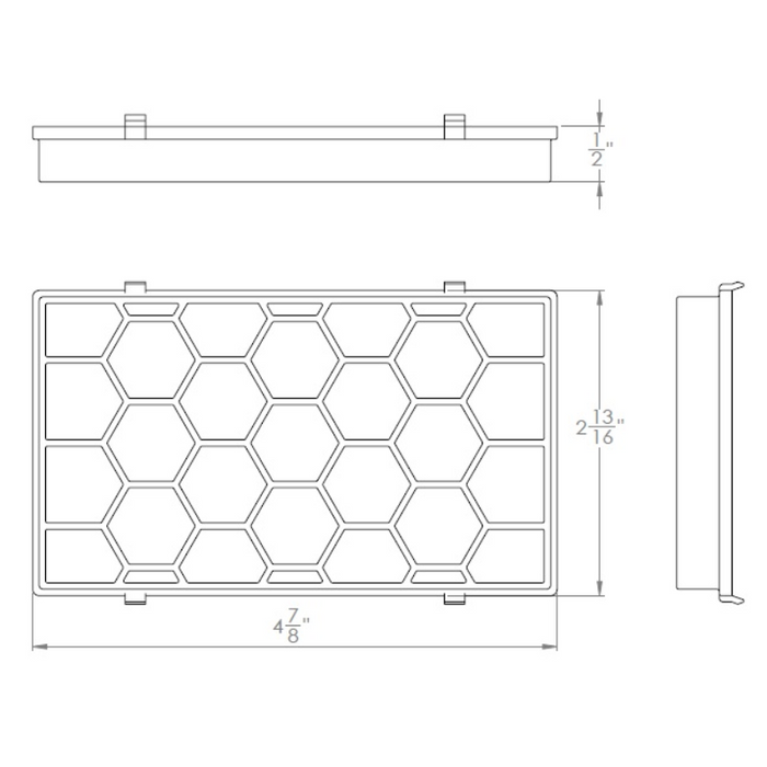 WAC 5221 Honeycomb Lens Lanscape Grand Wall Wash