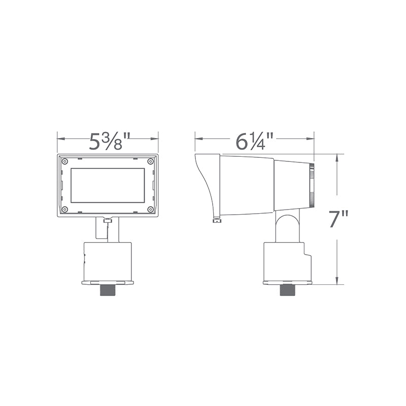 WAC 5221 12V LED Adjustable Beam Wall Wash