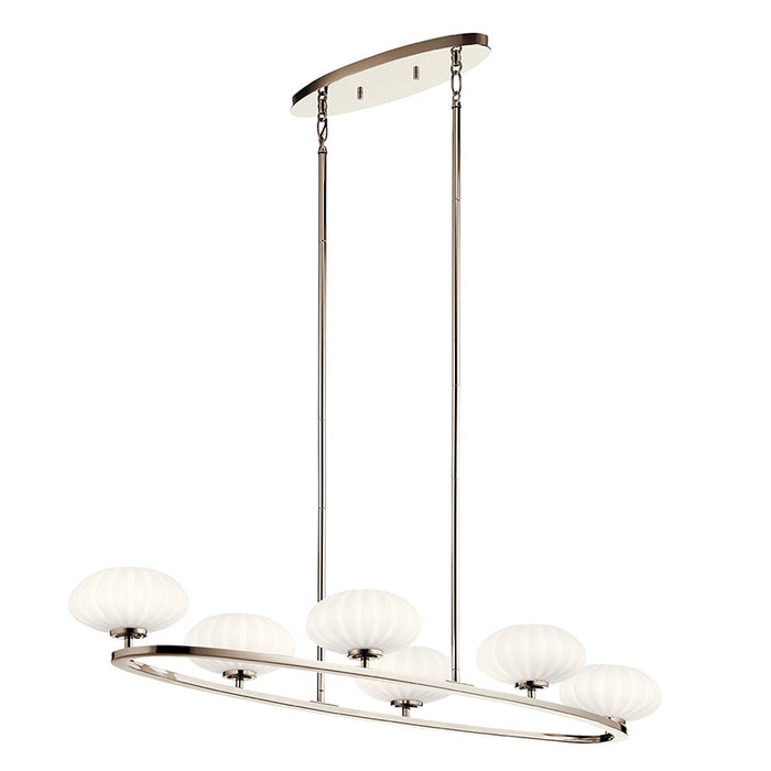 Kichler 52224 Pim 6-lt 39" Oval Chandelier