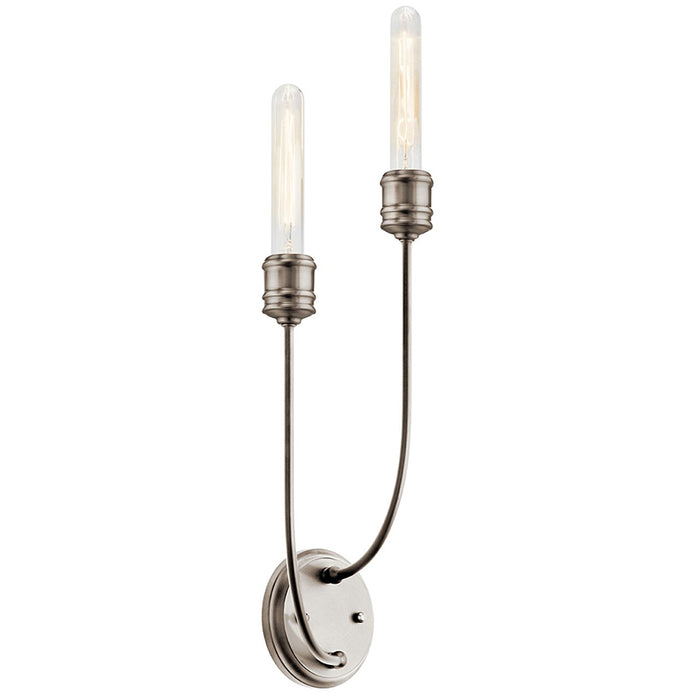 Kichler 52259 Hatton 2-lt 19" Tall Wall Sconce