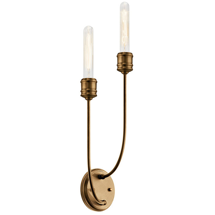 Kichler 52259 Hatton 2-lt 19" Tall Wall Sconce