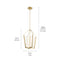 Kichler 52292 Calters 1-lt 21" LED Foyer Pendant