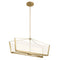 Kichler 52293 Calters 38" LED Linear Chandelier