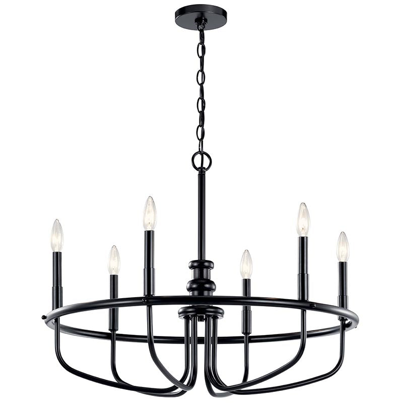 Kichler 52304 Capitol Hill 6-lt 29" Chandelier