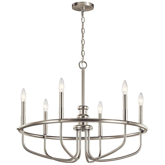 Kichler 52304 Capitol Hill 6-lt 29" Chandelier