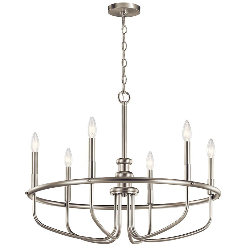 Kichler 52304 Capitol Hill 6-lt 29" Chandelier