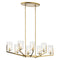 Kichler 52315 Nye 8-lt 37" Oval Chandelier