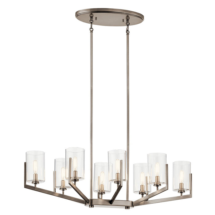 Kichler 52315 Nye 8-lt 37" Oval Chandelier