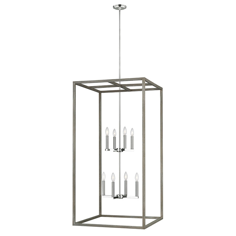 Sea Gull 5234508 Moffet Street 8-lt 24" Hall / Foyer Pendant