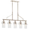 Kichler 52379 Everett 5-lt 42" Linear Chandelier