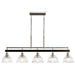 Kichler 52404 Eastmont 5-lt 50" Linear Chandelier