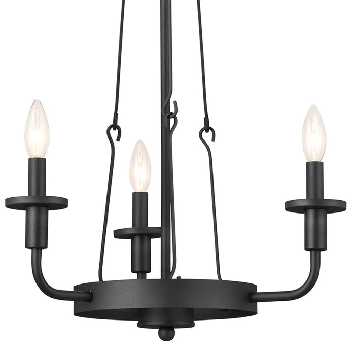 Kichler 52450 Vetivene 3-lt 20" Chandelier