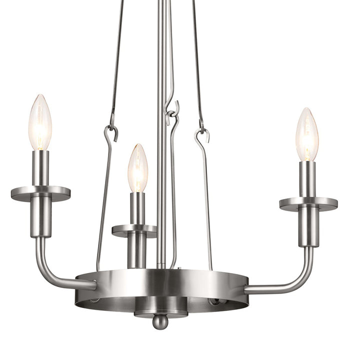 Kichler 52450 Vetivene 3-lt 20" Chandelier