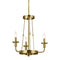 Kichler 52450 Vetivene 3-lt 20" Chandelier