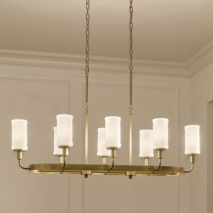 Kichler 52453 Vetivene 8-lt 47" Linear Chandelier