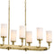Kichler 52453 Vetivene 8-lt 47" Linear Chandelier
